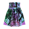Pathway to Paris, TX Skater Skirt — Dreamy Nature Print
