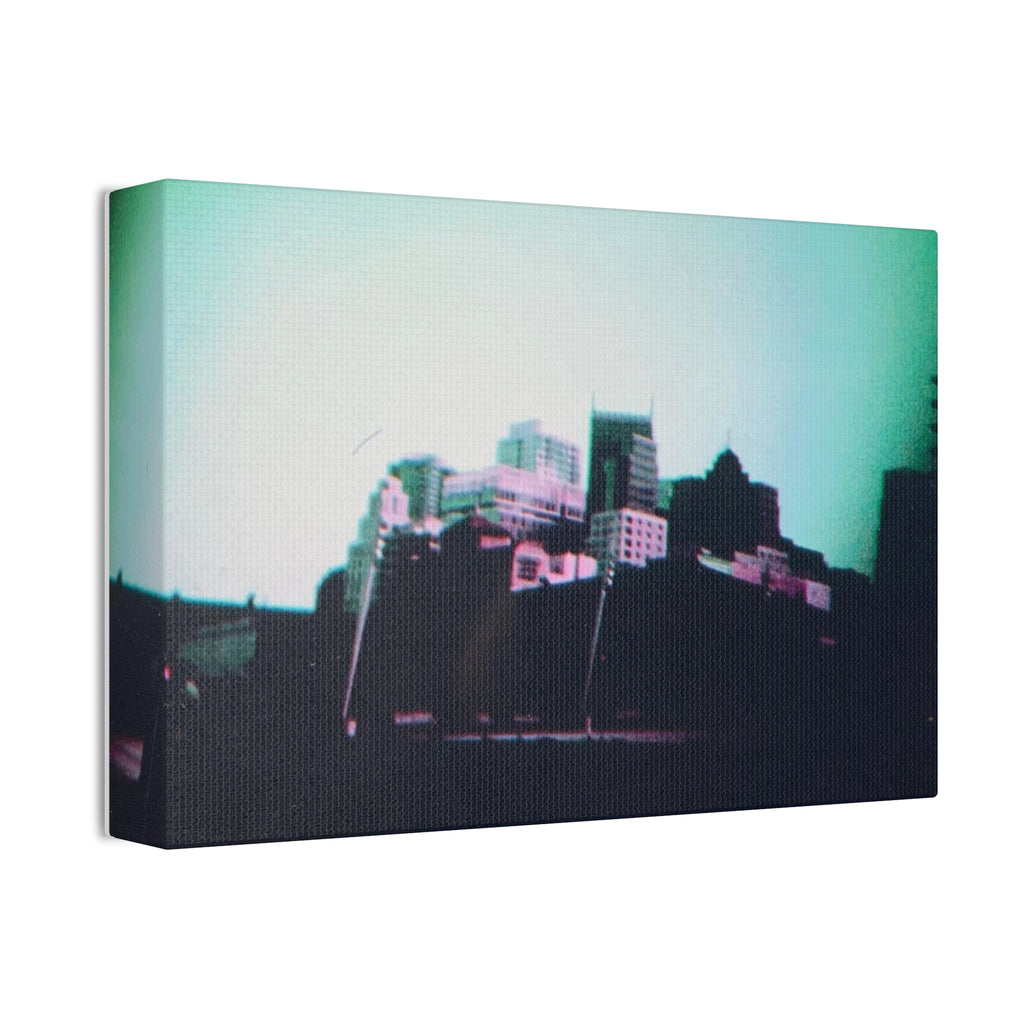 Bay Area Lomochrome Purple Canvas Print — Stretched 1.5" Wall Art
