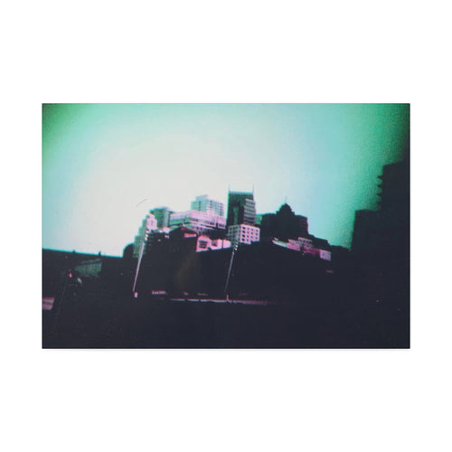 Bay Area Lomochrome Purple Canvas Print — Stretched 1.5" Wall Art