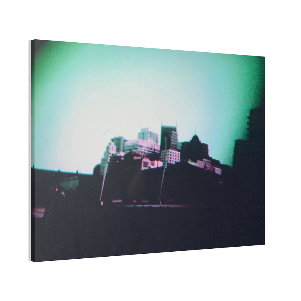 Bay Area Lomochrome Purple Canvas Print — Stretched 1.5" Wall Art