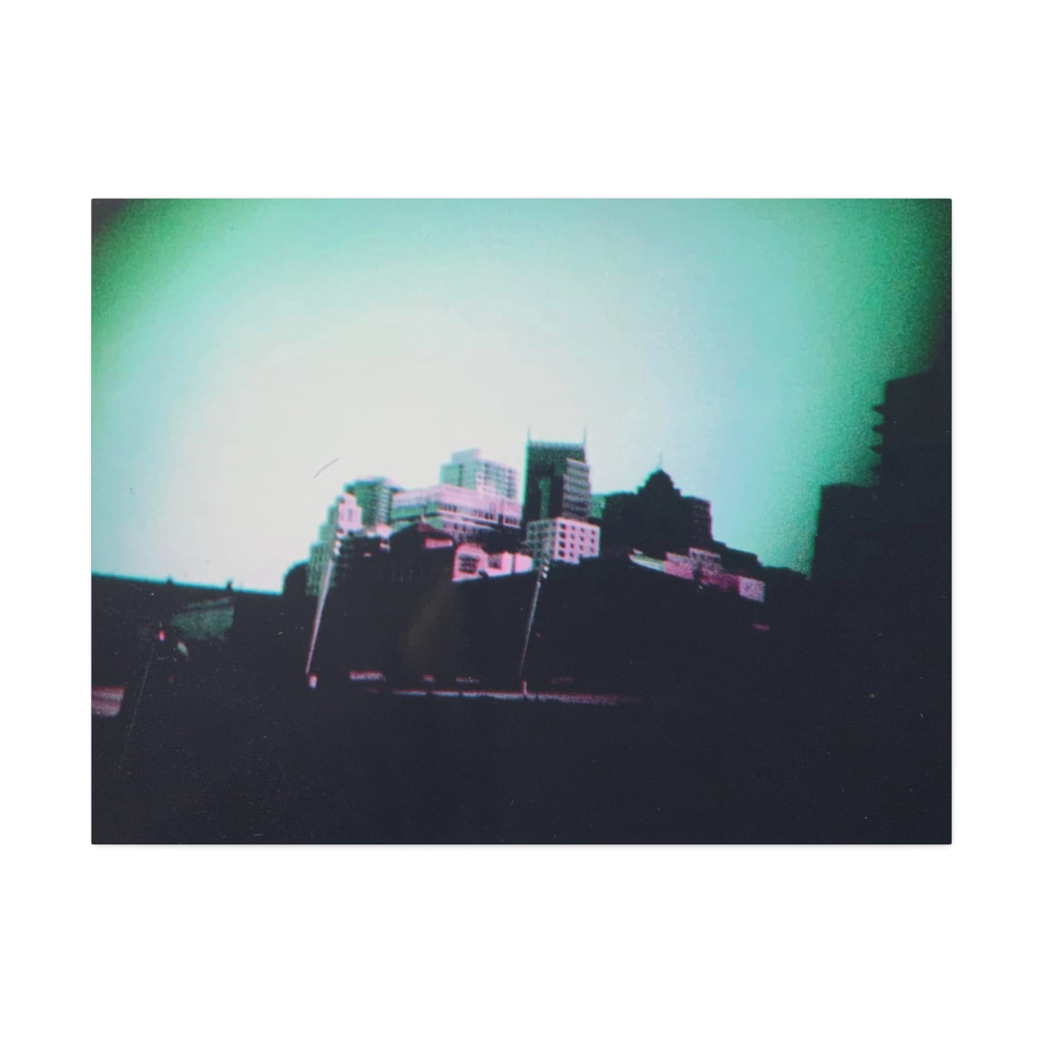 Bay Area Lomochrome Purple Canvas Print — Stretched 1.5" Wall Art