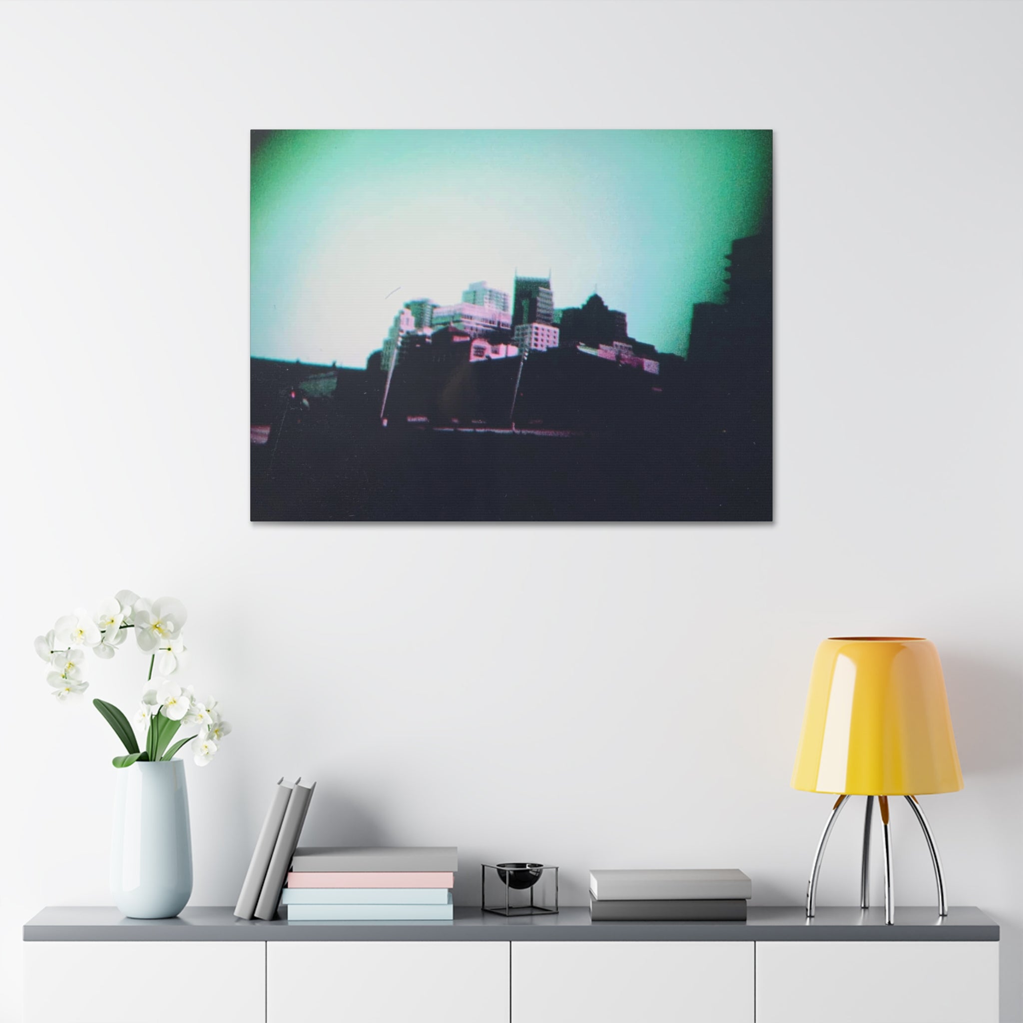 Bay Area Lomochrome Purple Canvas Print — Stretched 1.5" Wall Art