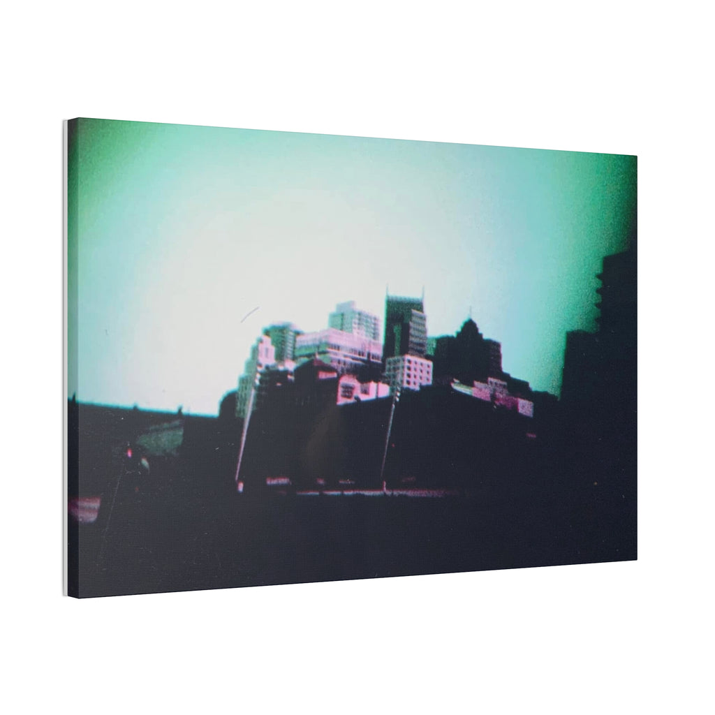 Bay Area Lomochrome Purple Canvas Print — Stretched 1.5" Wall Art