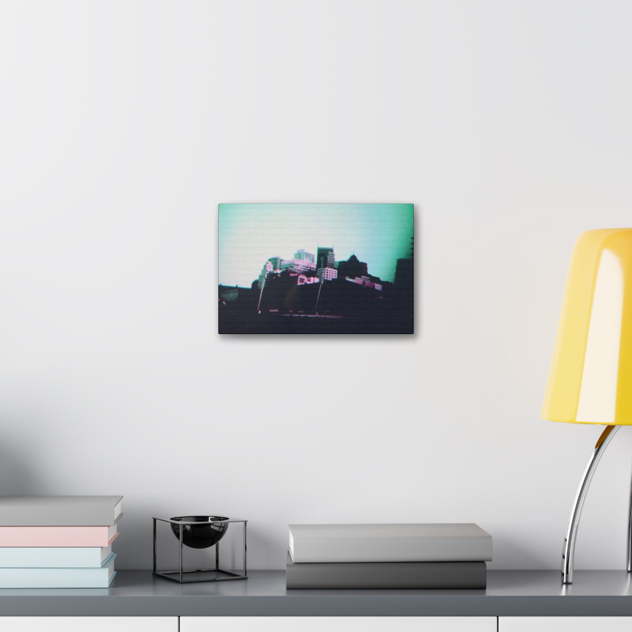 Bay Area Lomochrome Purple Canvas Print — Stretched 1.5" Wall Art